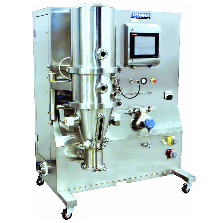 Laboratory Fluidbed Dryer/Granulator/Coater (1 kg - 5 kg)