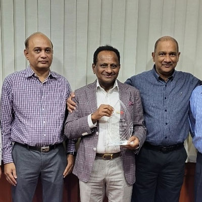 Distinction Award – Indian Pioneer in Continuous Coating